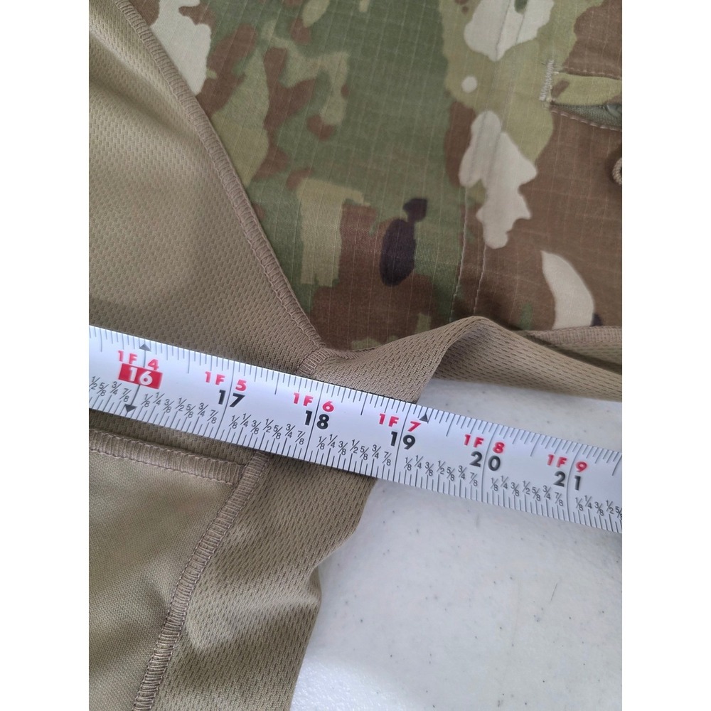 Propper Tactical Combat Shirt Mens S Multicam Coyote Tan Quarter Zip Work LS - Picture 6 of 12